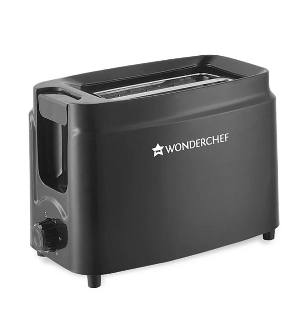 Acura Plus Pop-up Toaster for Kitchen|750 Watt| 2 Bread Slice Automatic Pop-up Electric Toaster| 7- Level Browning Controls|Wide Bread Slots| Auto Shut Off|Mid Cycle Cancel Feature| Removable Crumb Tray| Easy to Clean| Black| 2 Year Warranty